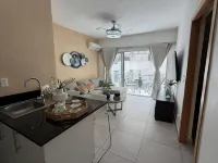 Modern Ocean View 1BR in La Esperilla, Pool, Gym Hotels in 