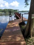 Lakefront Cedar Cabin-South Toledo Bend-fishing pier,dock-covered parking-pets👌