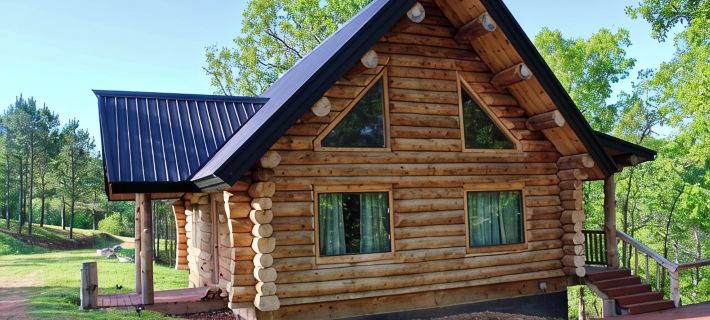 Spring Pond Cabin at White Buffalo Lodge;Family-sized with lake access Hotels in Delaware County