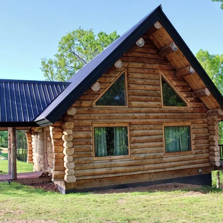 Spring Pond Cabin at White Buffalo Lodge;Family-sized with lake access