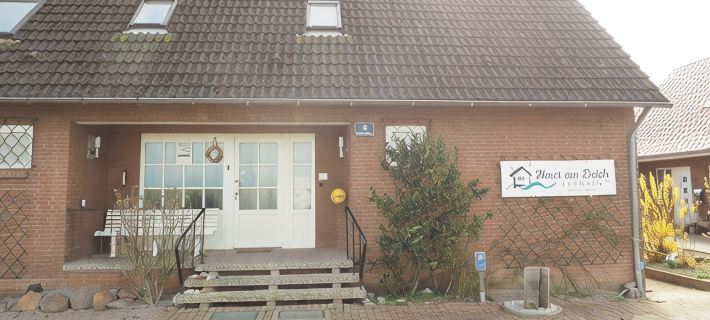 Apartment with Baltic Sea view in Haus am Deich フェーマルン島のホテル