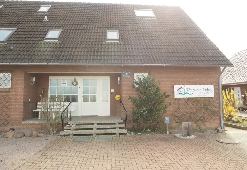 Apartment with Baltic Sea view in Haus am Deich