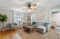 Walk to the beach from this charming 2 bed/1 bath home in historic Michigan City - Boutique