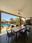 Somone: large air-conditioned villa with swimming pool, 10 people *, between Sea and Lagoon