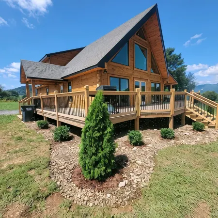 3BD/2.5BA Tennessee Mountain Trout Lodge by Watauga Lake & River