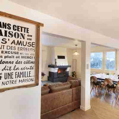 Chalet Evasion for 15 people with spa in Gerardmer Dining/Meeting Rooms