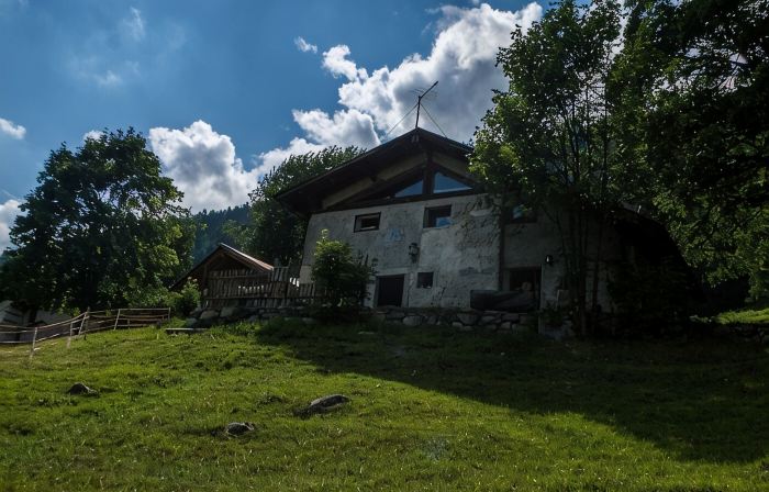 CHALET MARTIN DA FIST view on the Dolomites