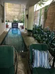 Artist’s Library; Private Swimming Pool in River Oaks Area - Private Pools
