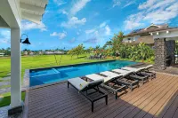 Spectacular View Home for 24!!Ocean, Mountain, Golf Views! 5Min from Poipu Beach - プライペートプール