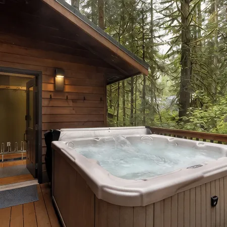 Modern Cabin | New Hot Tub · Sauna · EV Charger
