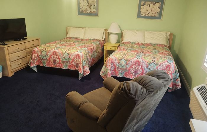 Extra large first floor condo with indoor & outdoor pools, close to the beach.
