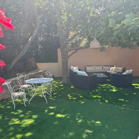 In les Issambres: Villa for 12 People, with a Pool, a Bocce Court, and a Beautiful Ocean View