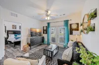 ⭐Stylish & Cozy⭐ 2BR/2BA w/King Bed, Pool & Gym Nr I295 & Downtown - พร้อมระเบียง