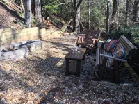 American Indian Decorated Log Cabin On Toccoa River Awaits Your Arrival! - 2つ星