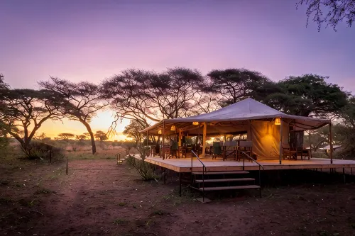 Baobab Tented Camp - breakfast