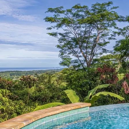 Newly Listed Marvelous Jungle Oasis with Ocean Views