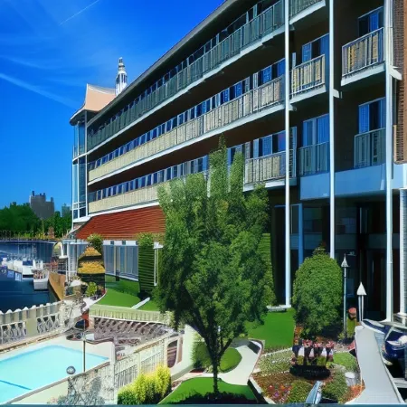 Riveredge Resort Hotel Отели в г. Клейтон