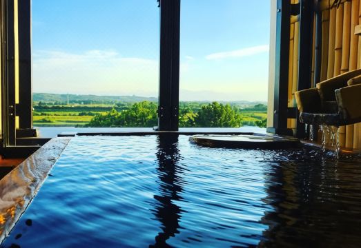 간게쓰엔 온천 내부