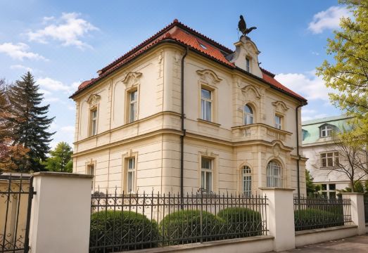 Residence Dykova 조식 뷔페 또는 넓은 객실