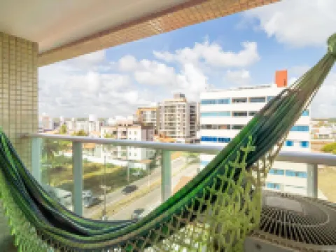 Your Complete Stay With a Rooftop Pool, 40m From the Beach in Cabedelo Cmzs Hotels in Cabedelo