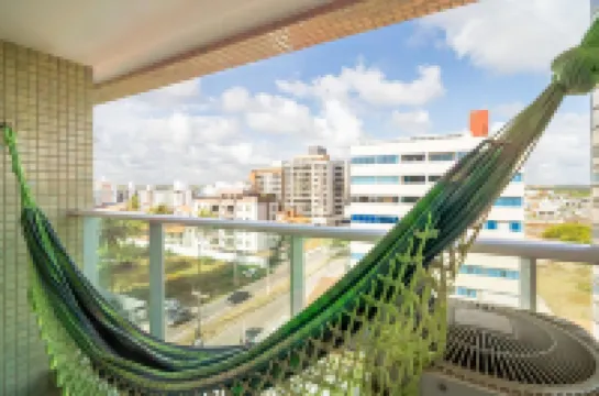 Your Complete Stay With a Rooftop Pool, 40m From the Beach in Cabedelo Cmzs