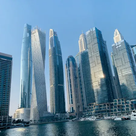 Luxury apartment with amazing marina view
