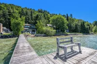 Beautiful Beachfront Home on Crystal Lake - 2-Star