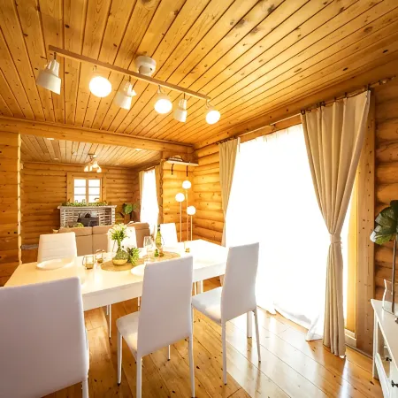 Awaji Large Log House in Goshiki 2