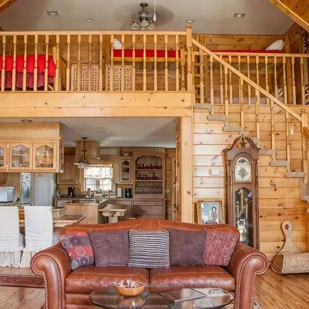 Large Cabin in the Kiamichi Wilderness