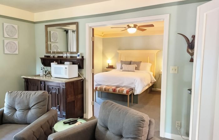 #7 Jacuzzi tub-Balcony- Historic Downtown suite