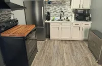 Serenity's Sanctuary in this quiet, peaceful 2 bdr 1 bath bungalow. Pet friendly