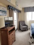 Ocean/Sound View!Ocean Boardwalk!  Beach Equip! Baby Equip! Guest Favorite! - balcony