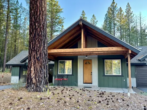 Cozy New Cabin. Walking distance to wedding venue, Chalet View Lodge! - 4성급