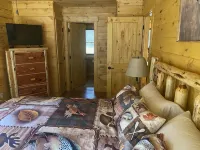 New 2/2 Log Cabin, Rushing Trout Stream, Hot Tub, Fireplace, 8 acres, WiFi - Alppimaja