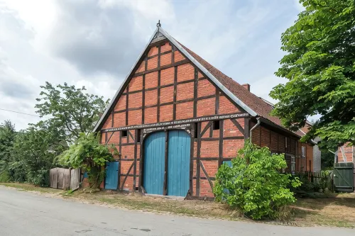 Listed building ensemble in the Rundlingsdorf in Wendland - Wifi