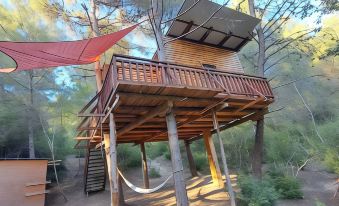 TreeHouses Ljubač Glamping Robinson