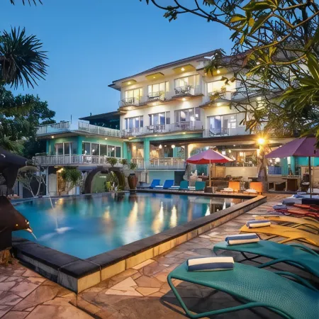 The Tanis Beach Resort Nusa Lembongan Отели рядом с достопримечательностью «Пляж Тамаринд»
