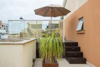 Apto c/ piscina e churrasq, 280m da praia IMD0502 - 4 stelle