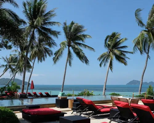 คุปุ คุปุ พะงัน บีช วิลล่า แอนด์ สปา โรงแรมใกล้ร้าน Big Mountain