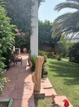 Studio with terrace and garden