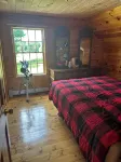 High View Lodge, log chalet with unparalleled views of Western Maine Mountains