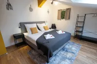 Old building oasis Fulda - quiet, central, terrace, train station 400m -