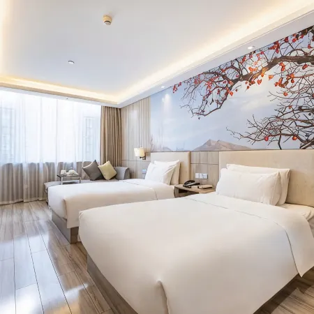 Fanhua Hotel (Taiyuan Liuxiang Zhonglou Street Store) Отели рядом с достопримечательностью «Бассейн Черный Дракон»