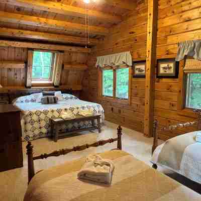 Modern, 2 King, 4 Bdrm Private Luxury Log Cabin, 5 Star, Family Friendly Rooms