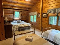 Modern, 2 King, 4 Bdrm Private Luxury Log Cabin, 5 Star, Family Friendly