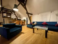 Cozy residential barn "Ewig" with garden & only 7 minutes walk to Lake Bigge - Wi-Fi