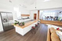 Luxurious five-bedroom modern retreat - Kitchens