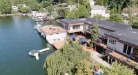 Endless Mountains Luxury on Harvey's Lake - balcony