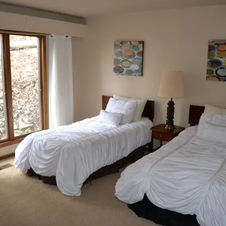 Riverfront, golf course retreat with pool!