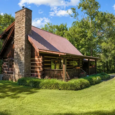 Creekside Cozy Cabin:Minutes to UTK, Dtwn Knox & M’ville ,Marina, & TYS airport